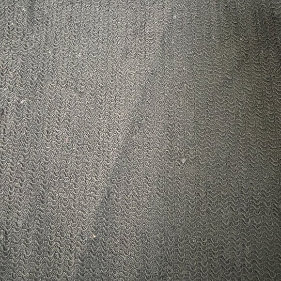 Michelle St John Open Front Cardigan Sweater Knit Size S-XL One Size Black USA - Picture 8 of 11